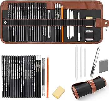 GRAPHITE DESIGN PT6SとPT7S 2本セット Kraptick Sketch Pencil Set - Drawing Pencil Set and Shading Pencil